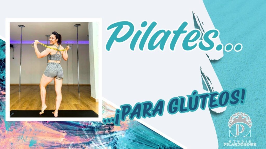 Mujer realizando ejercicios de pilates para fortalecer y definir los glúteos en un estudio de pilates en La Zubia.